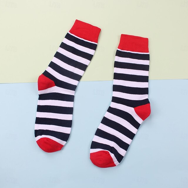 Women's Crew Socks Work Daily Holiday Heart Cotton Casual Vintage Retro Casual / Daily Sports 1 Pair