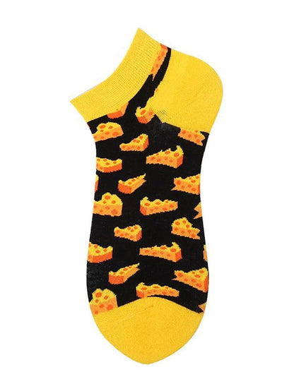 Anckle Socks Low Cut Socks Office Work Daily Animal Dot Spandex Nylon Cotton Basic Casual Classic 1 Pair for Women