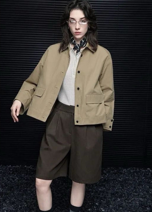 Sandline – Minimal Utility Jacket with Front Flap Pockets