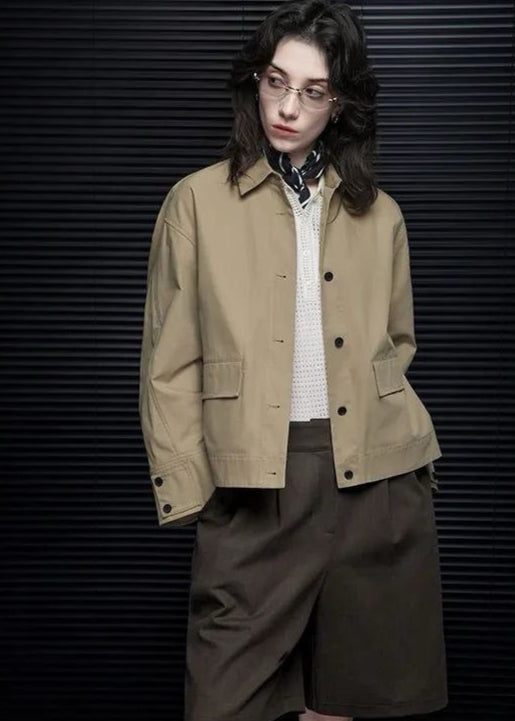 Sandline – Minimal Utility Jacket with Front Flap Pockets