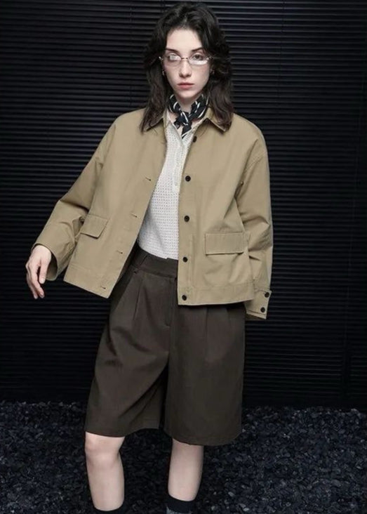 Sandline – Minimal Utility Jacket with Front Flap Pockets