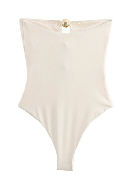 Isla Bandeau Ring One-Piece Swimsuit