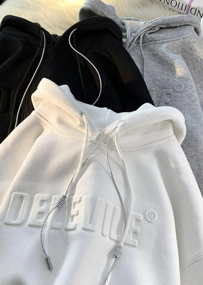 UrbanRelic Embossed Logo Hoodie