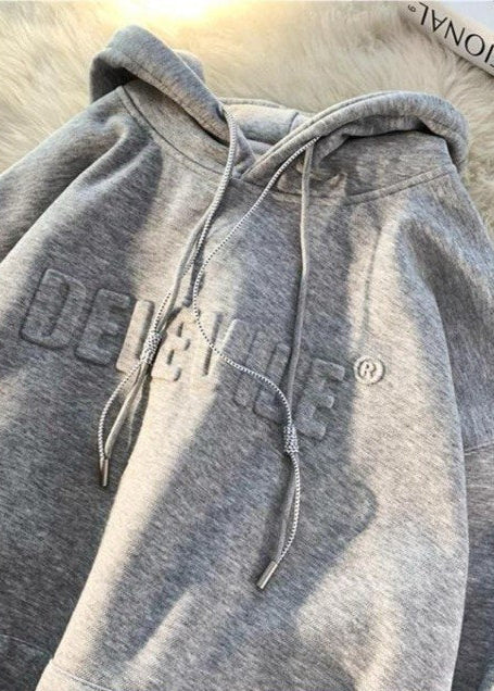 UrbanRelic Embossed Logo Hoodie