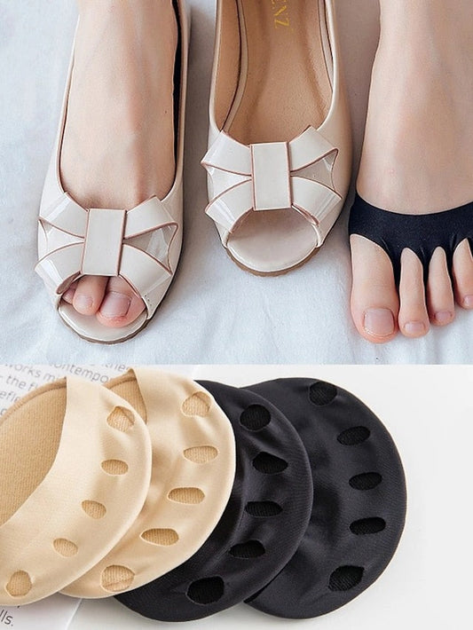 Toe Socks Daily Solid Color Polyester Simple Skidproof Casual / Daily 1 Pair for Women