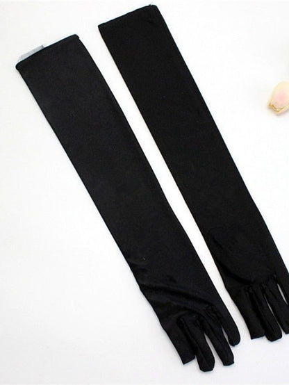 Gloves Outdoor Gift Daily Spandex Simple Casual Sexy 1 Pair for Women