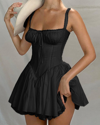 Lace Patchwork Dress