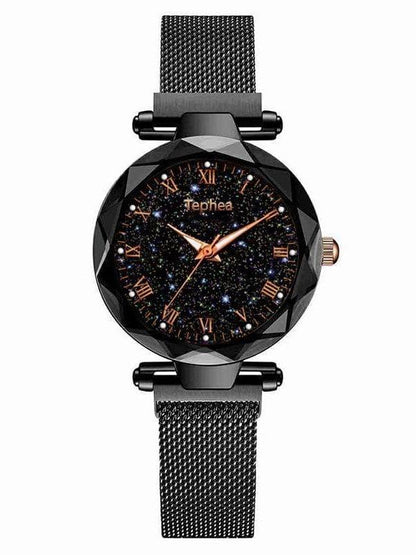 Quartz Watch With Bracelets 5pcs Set for Women