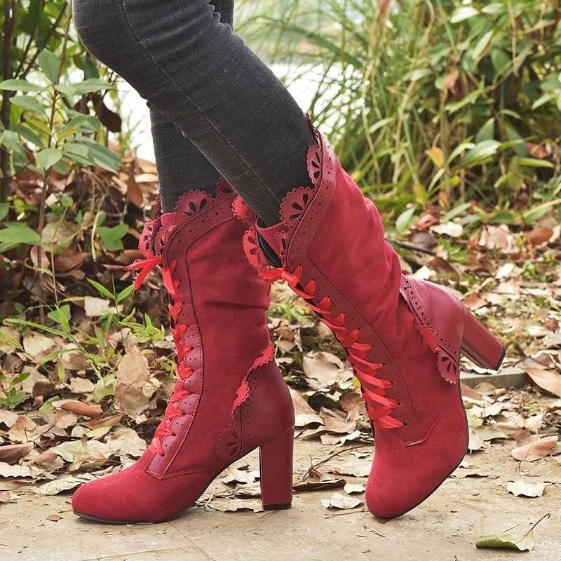 Casual Suede Cowboy Ankle Boots with Heel for Women | Great for Casual Days