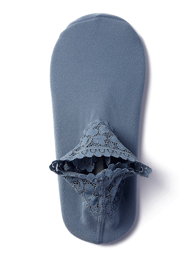 Anckle Socks Low Cut Socks Daily Solid Colored Cotton Simple Style Casual 1 Pair for Women