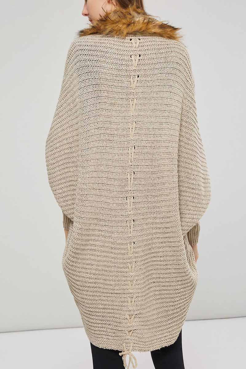 Classic Solid Color Baggy Coat