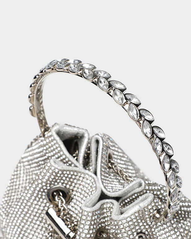 Rhinestone Shiny Diamond Bucket Bag