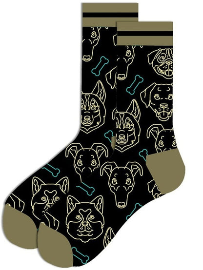 Unisex Crew Socks Work Daily Holiday Animal Patterned Dot Flower Polyester Cotton Simple Casual Lolita Casual Cute Casual / Daily 1 Pair for Women