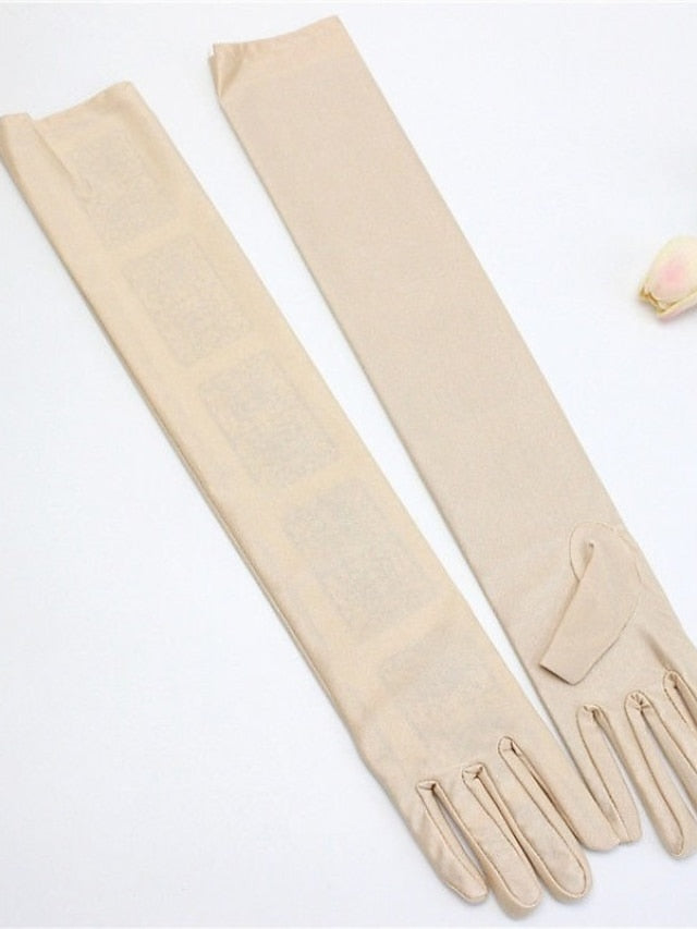 Gloves Outdoor Gift Daily Spandex Simple Casual Sexy 1 Pair for Women