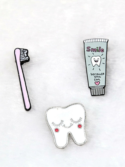 Brooches Classic Cartoon Characters Personalized Stylish Simple Cartoon Elegant Brooch Jewelry White For Street Gift Daily Holiday for Women