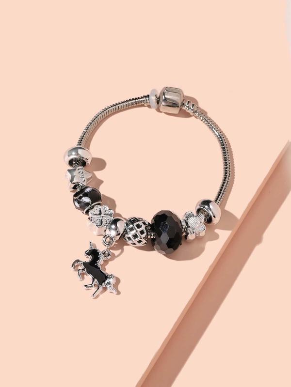 Unicorn Charm Bracelet for Women