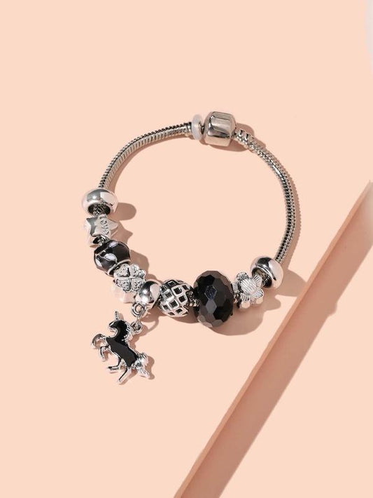 Unicorn Charm Bracelet for Women