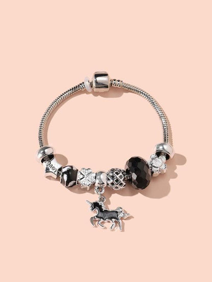 Unicorn Charm Bracelet for Women