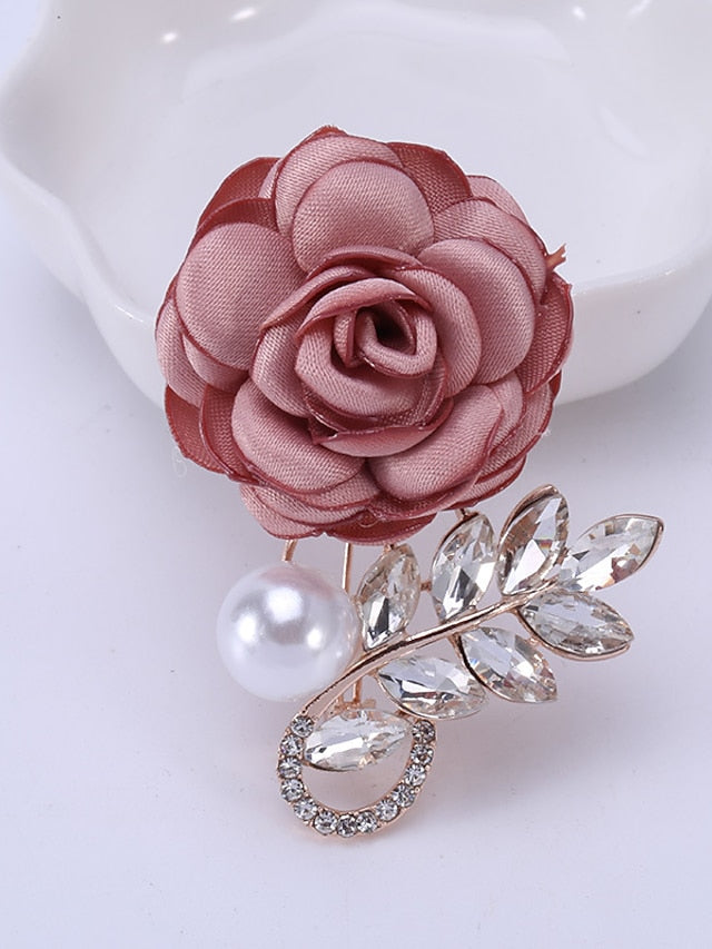 Brooches Chic & Modern Street Flower Brooch / Blue / Purple / Pink / Fall / Winter for Women