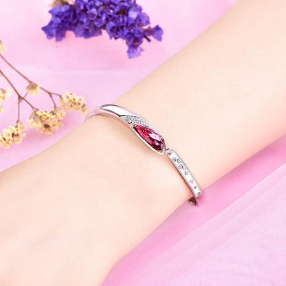 Women 12 Zodiac Signs Silver Bracelet for Women
