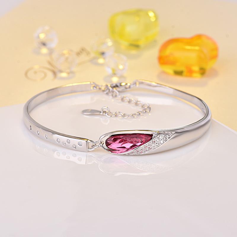 Women 12 Zodiac Signs Silver Bracelet for Women