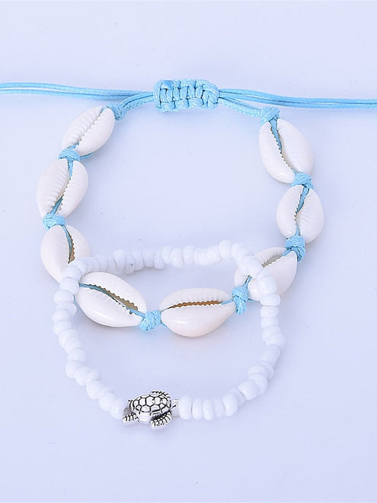 Fashion Outdoor Shell Anklet for Women