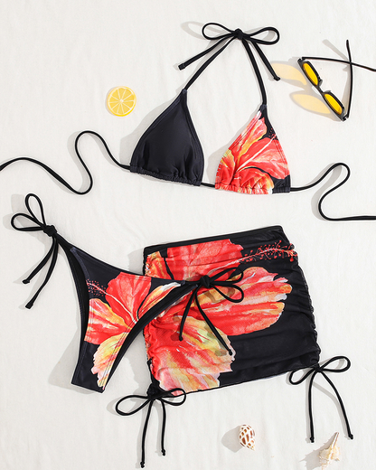 Sexy Bikini Three Piece Swimsuit