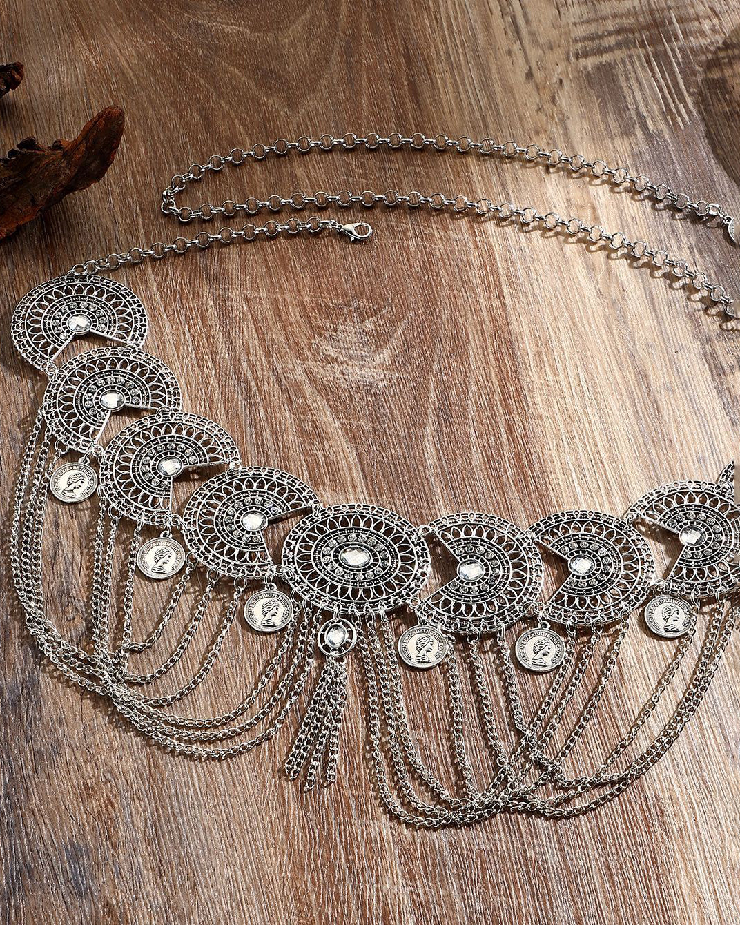 Retro Ethnic Style Tassel Waist Chain