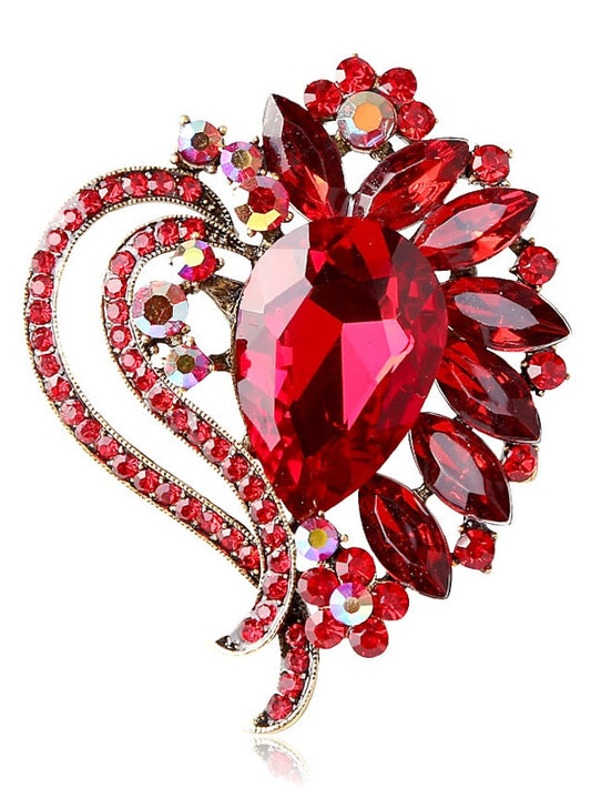 Brooches Chic & Modern Street Flower Brooch / Black / White / Red / Green / Fall for Women