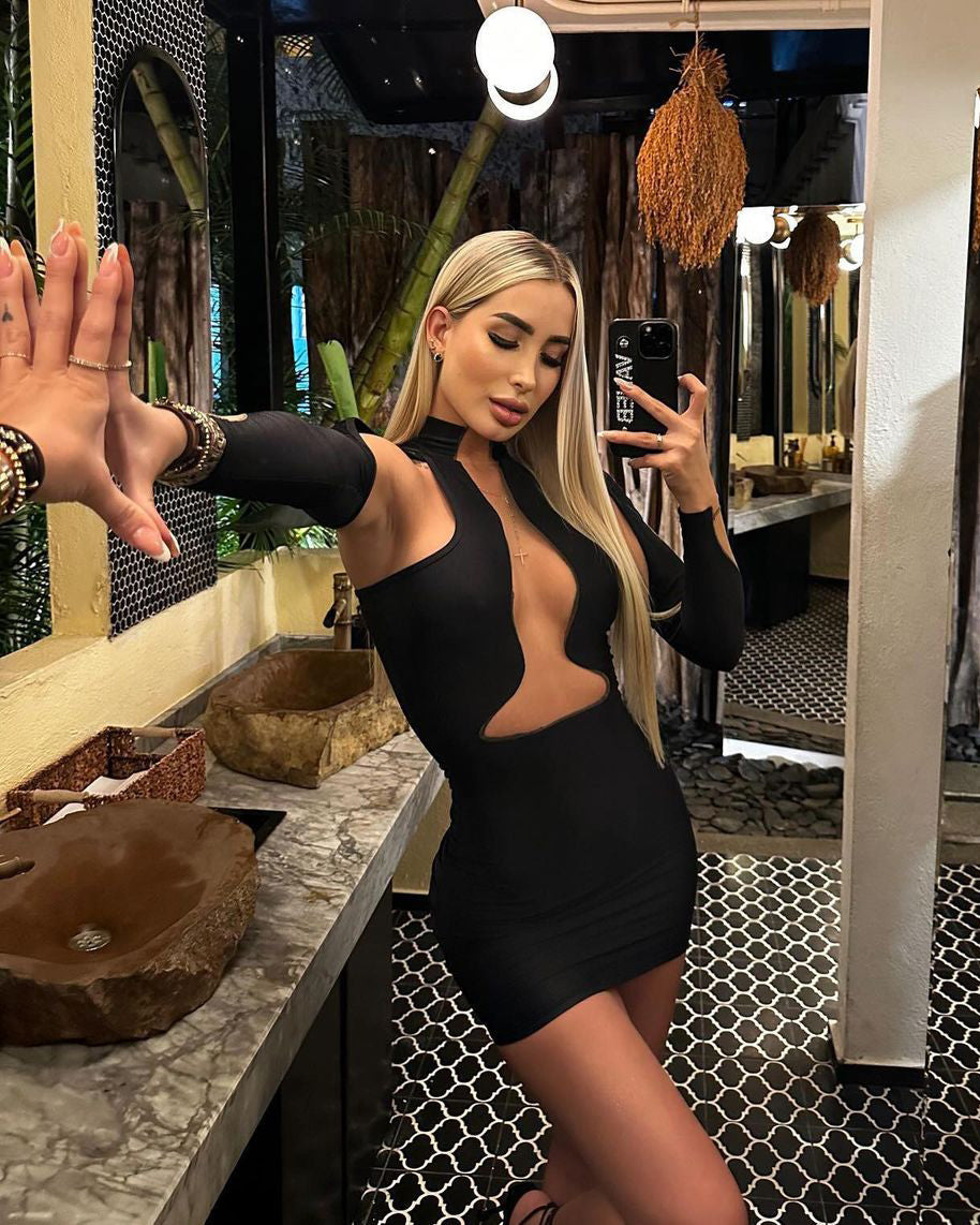 See-Through Mini Dress